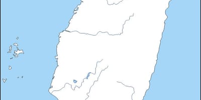 Mapa Taiwan osnovy