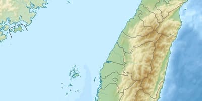 Mapa Taiwan fasáda